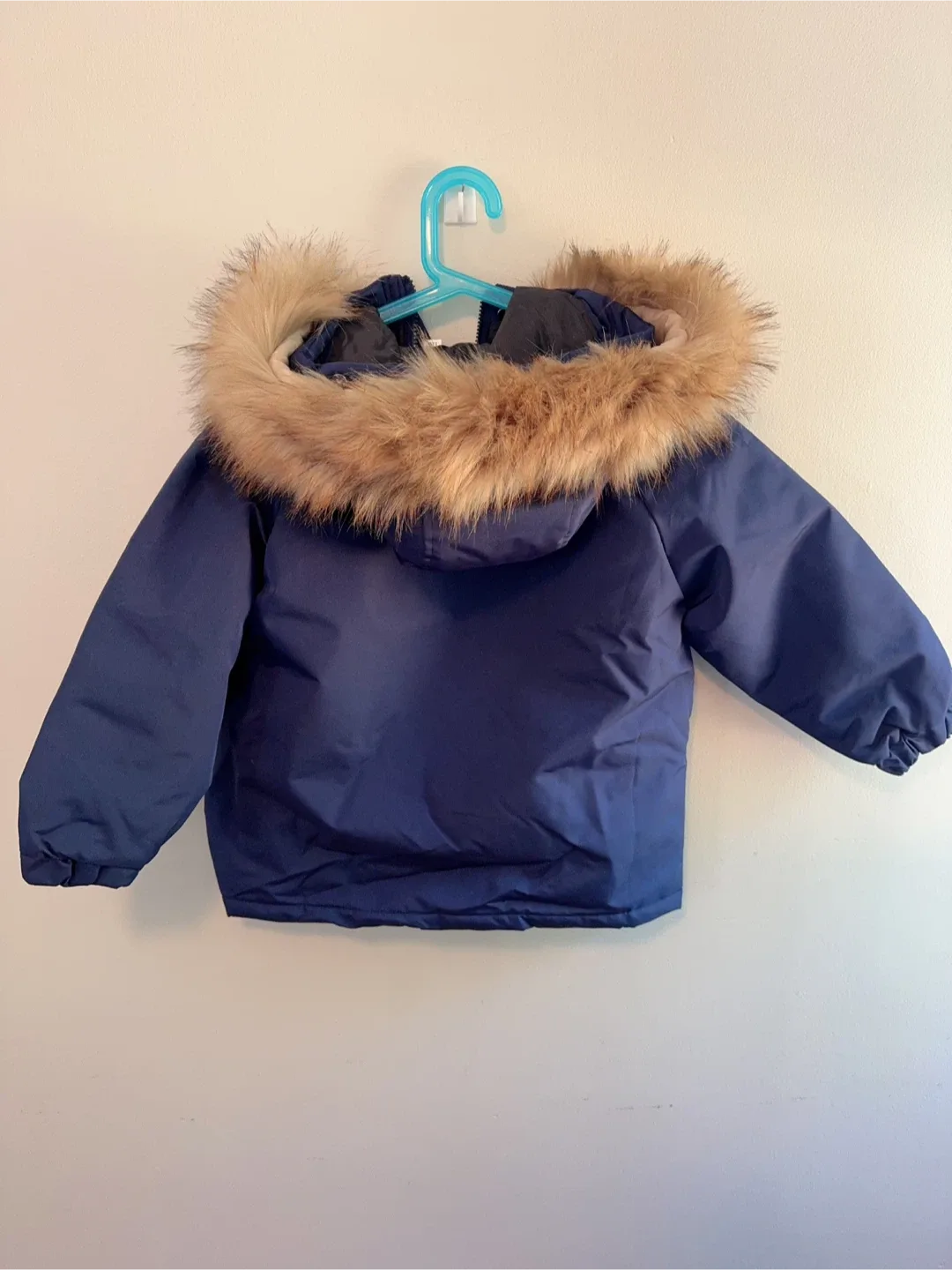 Kids' Winter Jacket - Navy Blue Toddler size 6-7T image indicator(6)