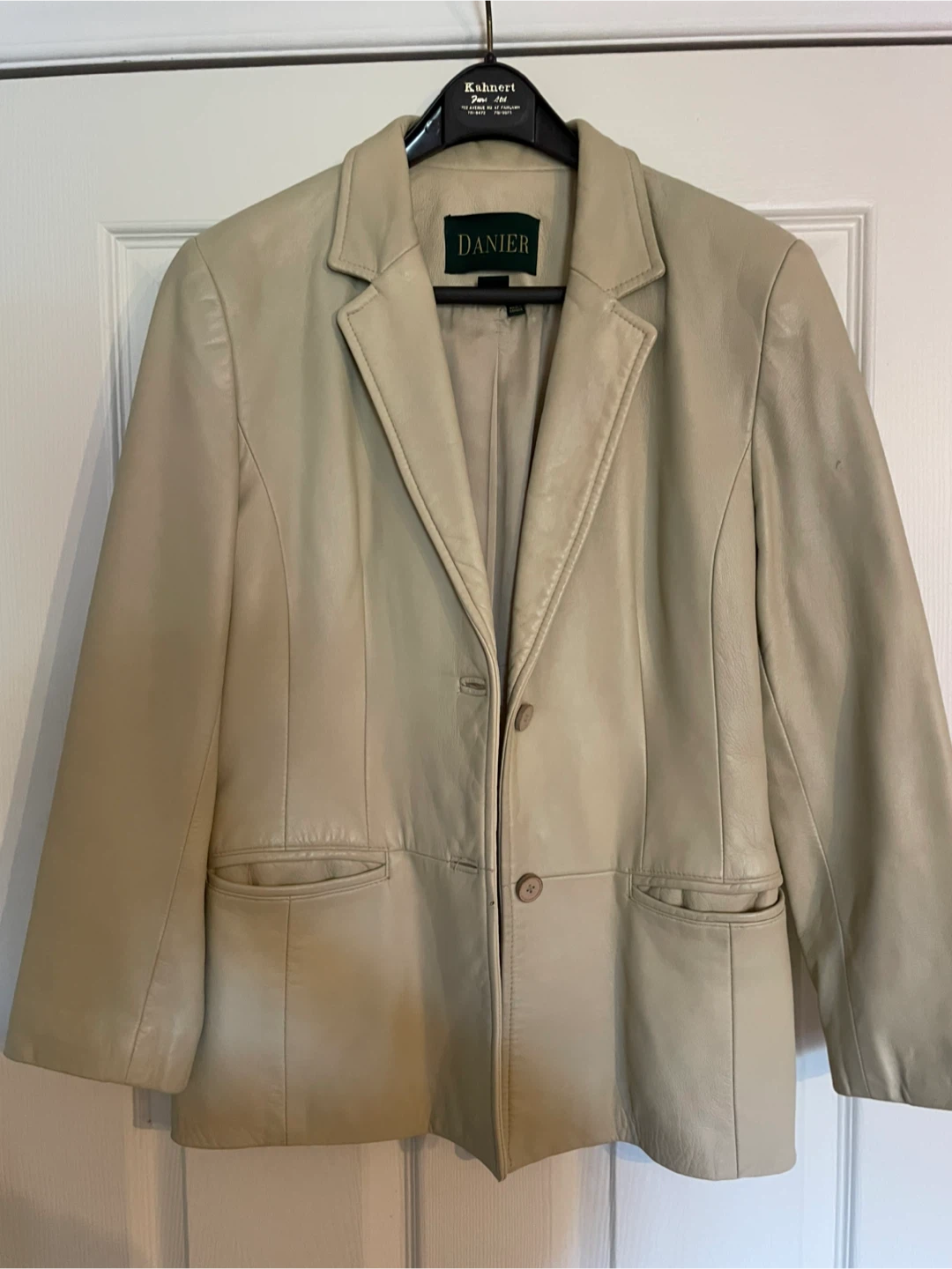 Danier Leather Jacket- Size S/P