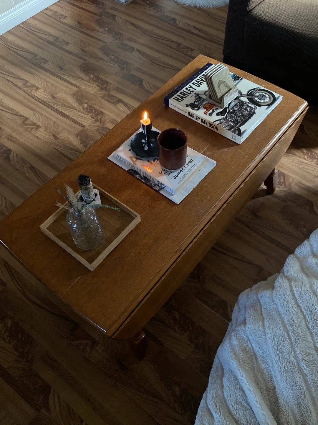 Vintage Drop Leaf Coffee Table image indicator(2)