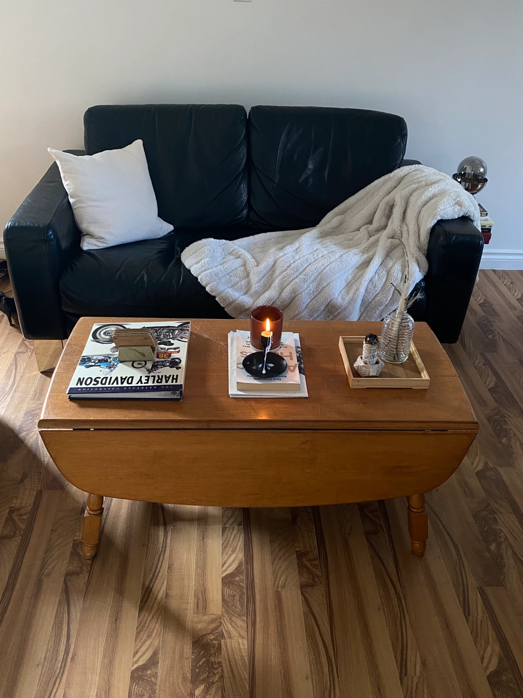 Vintage Drop Leaf Coffee Table - photo 3