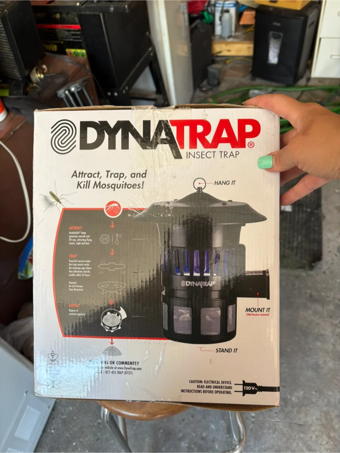 DynaTrap DT1100 Insect Trap - Mosquito Killer image indicator(3)