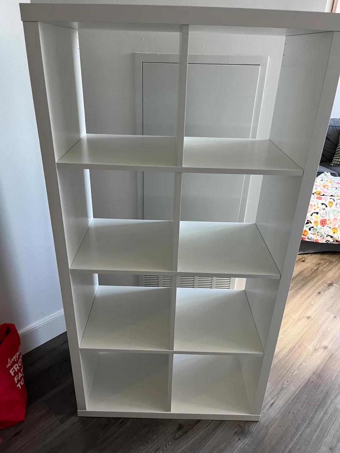 IKEA Kallax White Shelving Unit