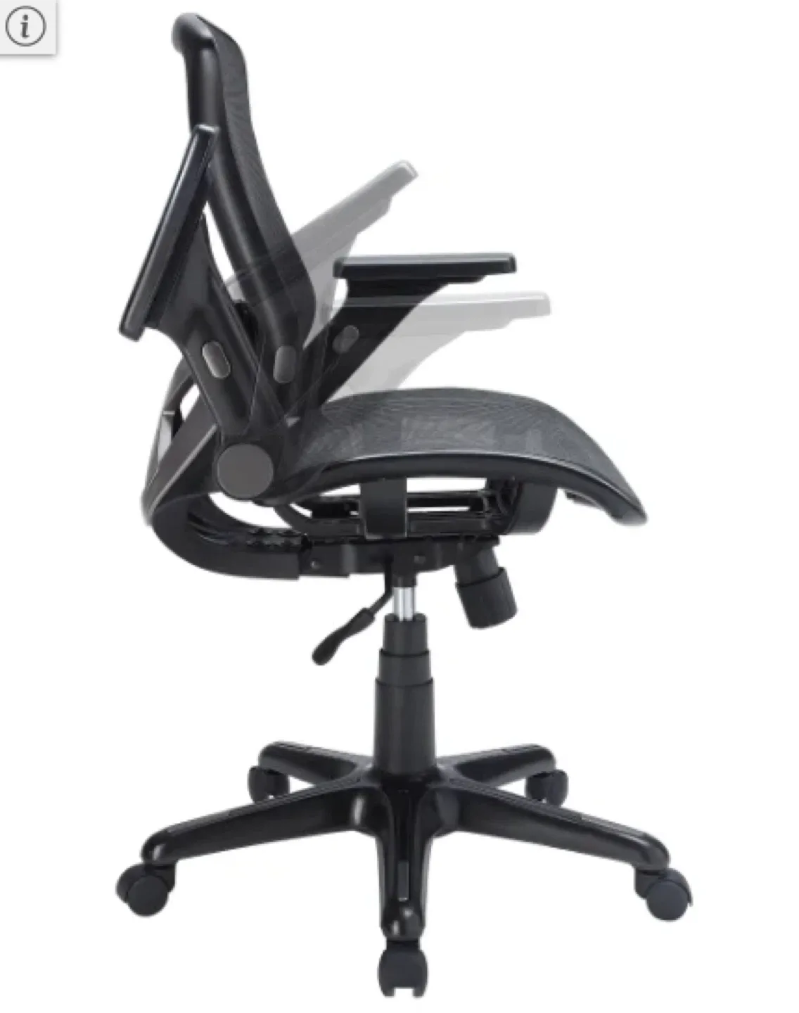 Metrex IV Mesh Office Chair - Black image indicator(7)