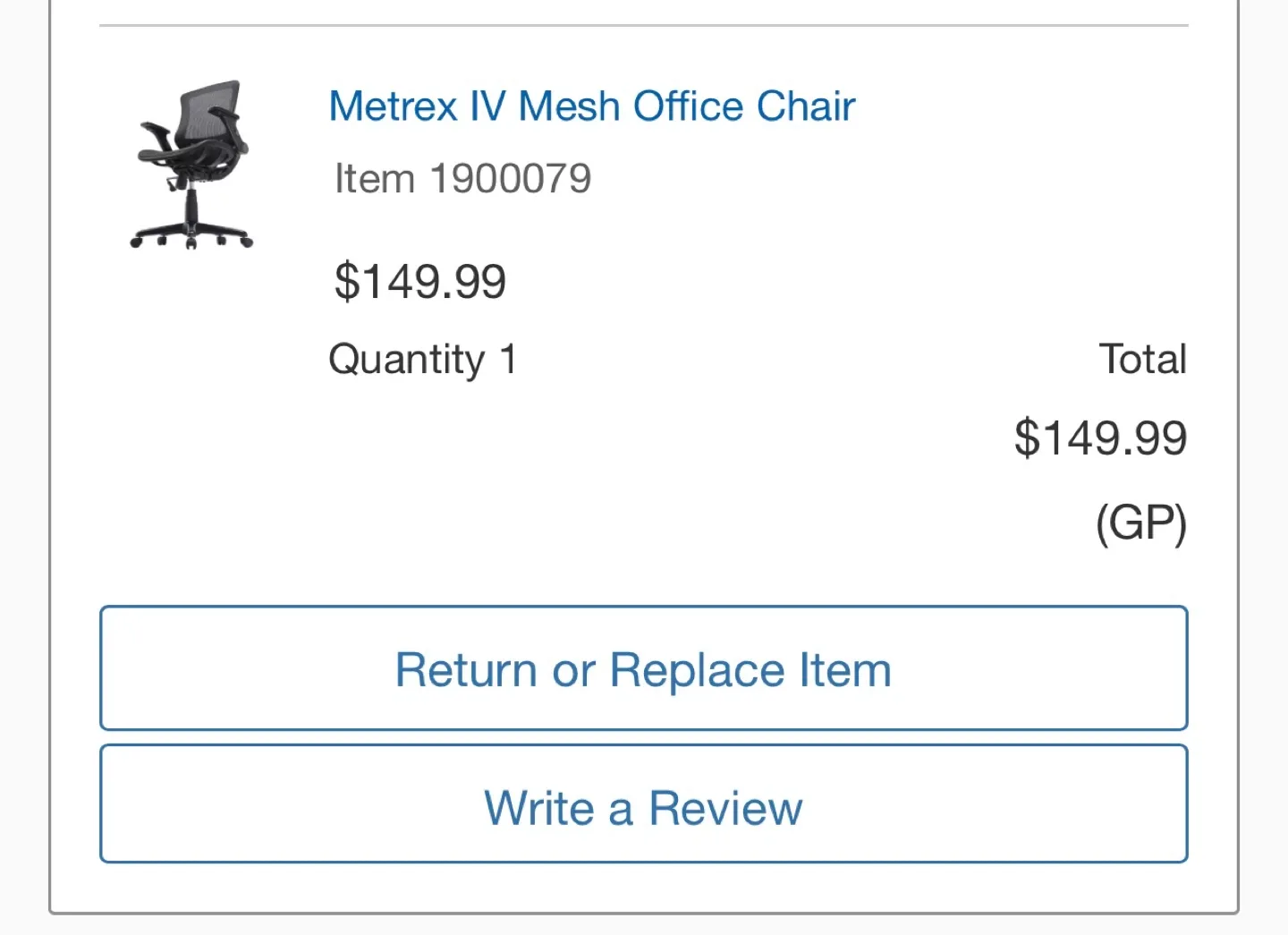 Metrex IV Mesh Office Chair - Black image indicator(8)