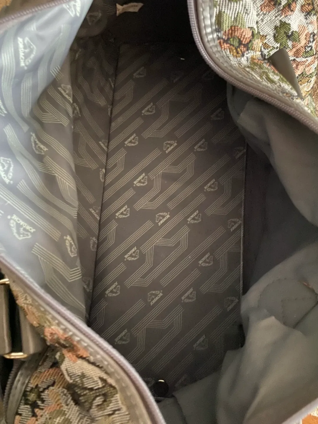 Jordache Floral Tapestry Duffle Bag image indicator(7)