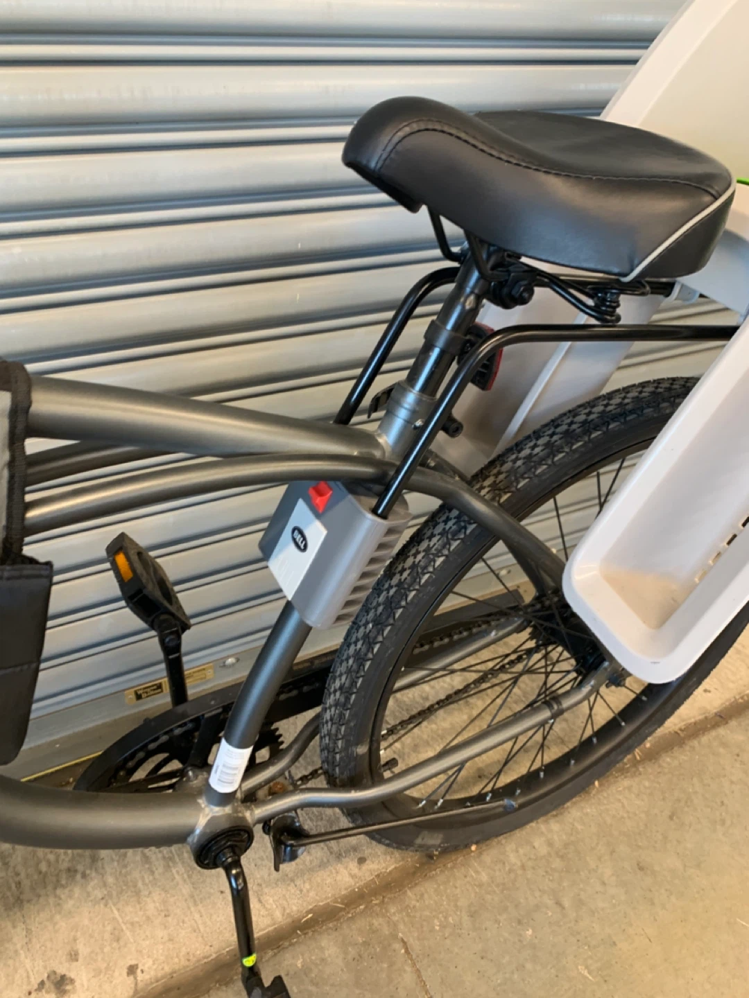 Huffy Cruiser Bike w/ Rear Child Seat & Front Storage Bags - photo 4