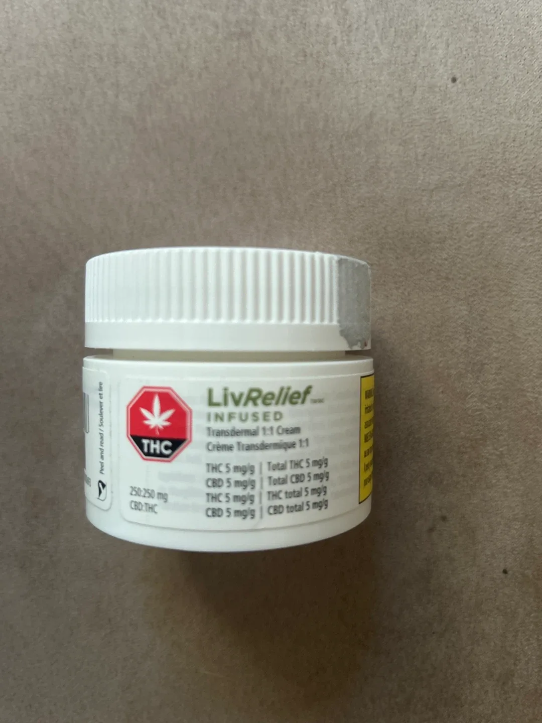 LivRelief Transdermal 1:1 Cream thumbnail