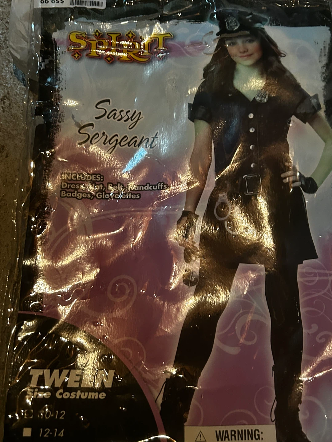 Spirit Halloween Sassy Sergeant Costume - Tween Size - photo 5