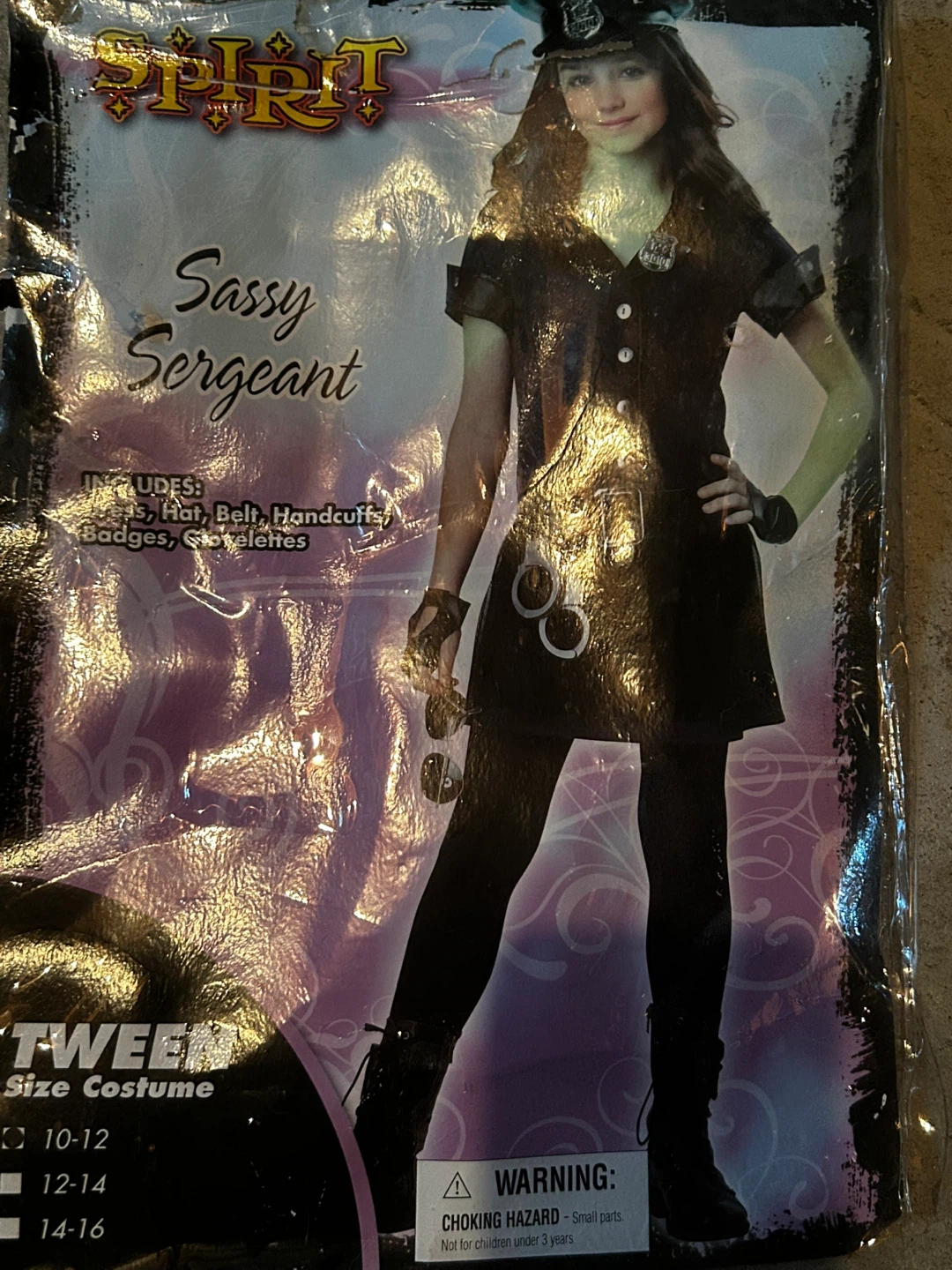 Spirit Halloween Sassy Sergeant Costume - Tween Size - photo 2