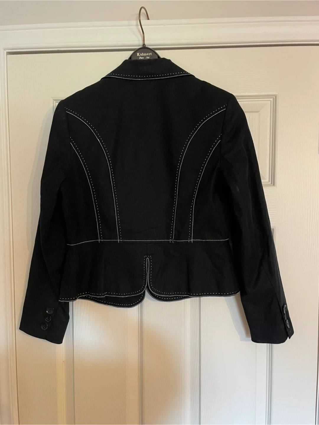 Bianca Nygård Petite Black Blazer - Size 6 - photo 3