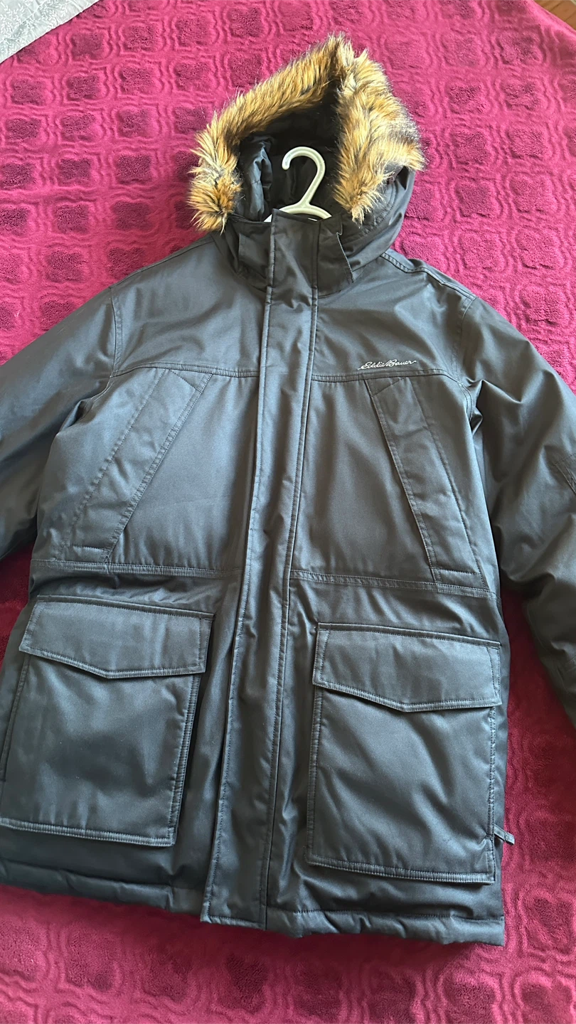 Eddie Bauer Down Parka - Black