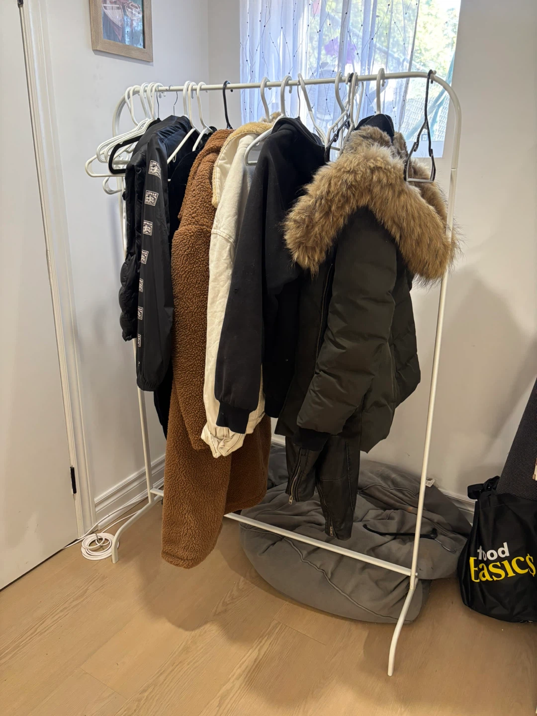 White Clothing Rack