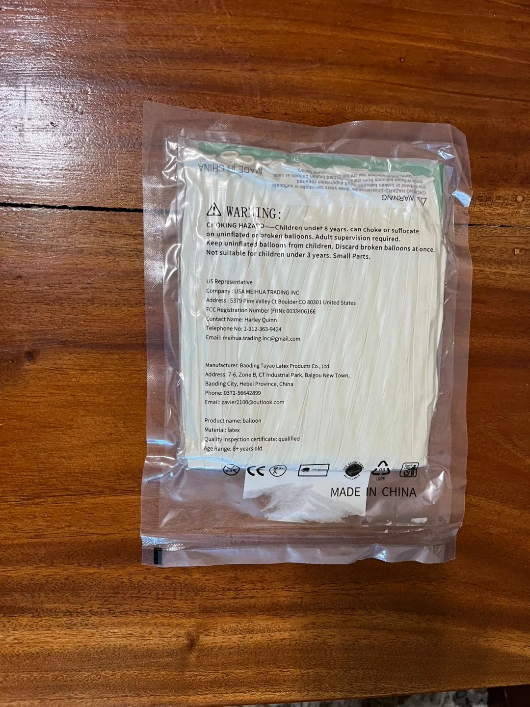 100pcs Long, Latex, White Party Balloons image indicator(2)