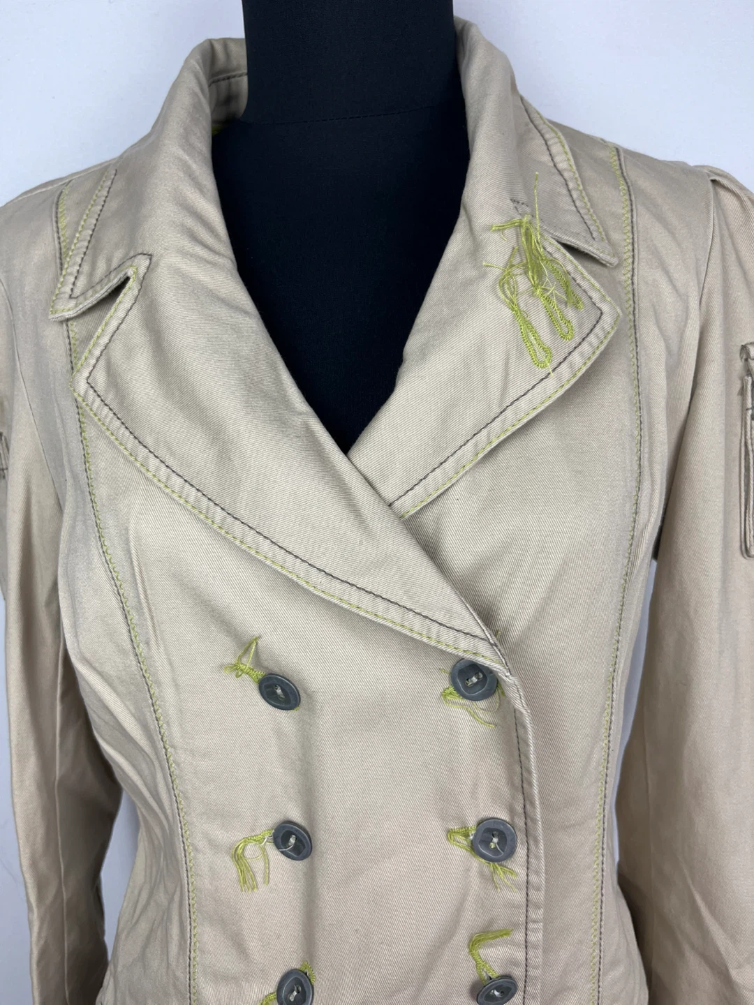 NWT Covertable trench coat Size 2 - photo 2