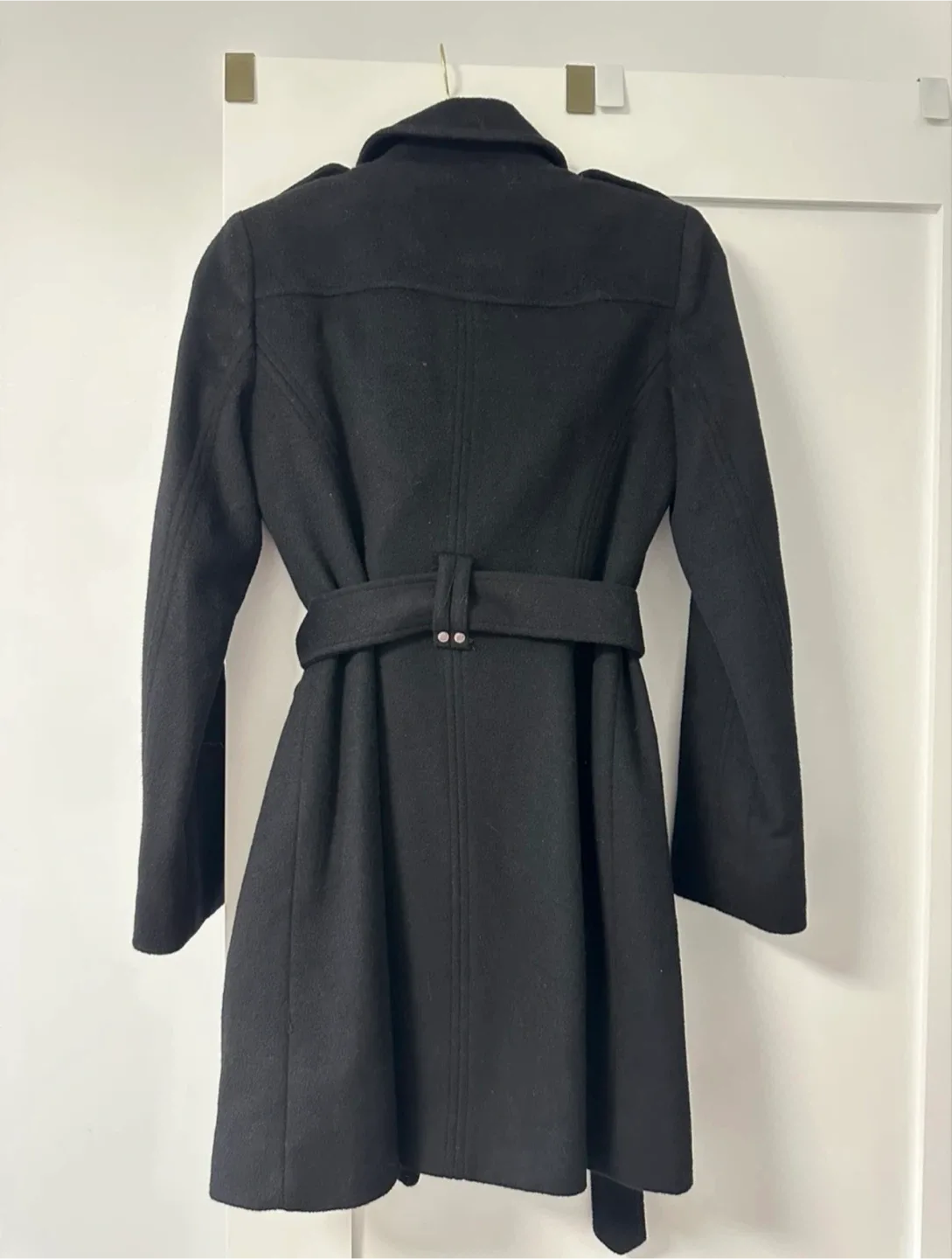 🧡 MK Black wool Blend Coat, perfect for fall 🍁 image indicator(2)