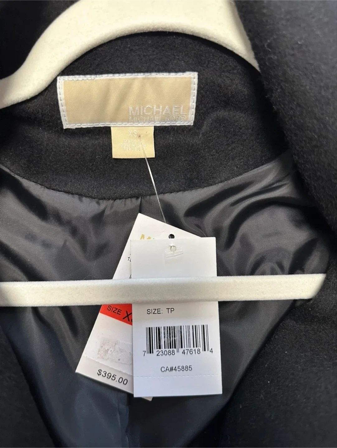 🧡 MK Black wool Blend Coat, perfect for fall 🍁 image indicator(5)