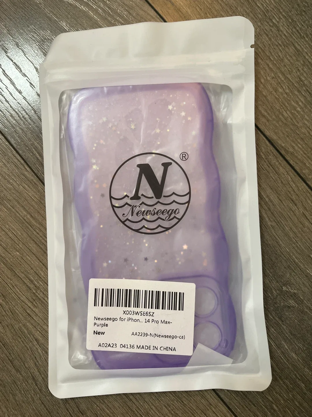 New Newseego iPhone 14 Pro Max Case - Purple thumbnail