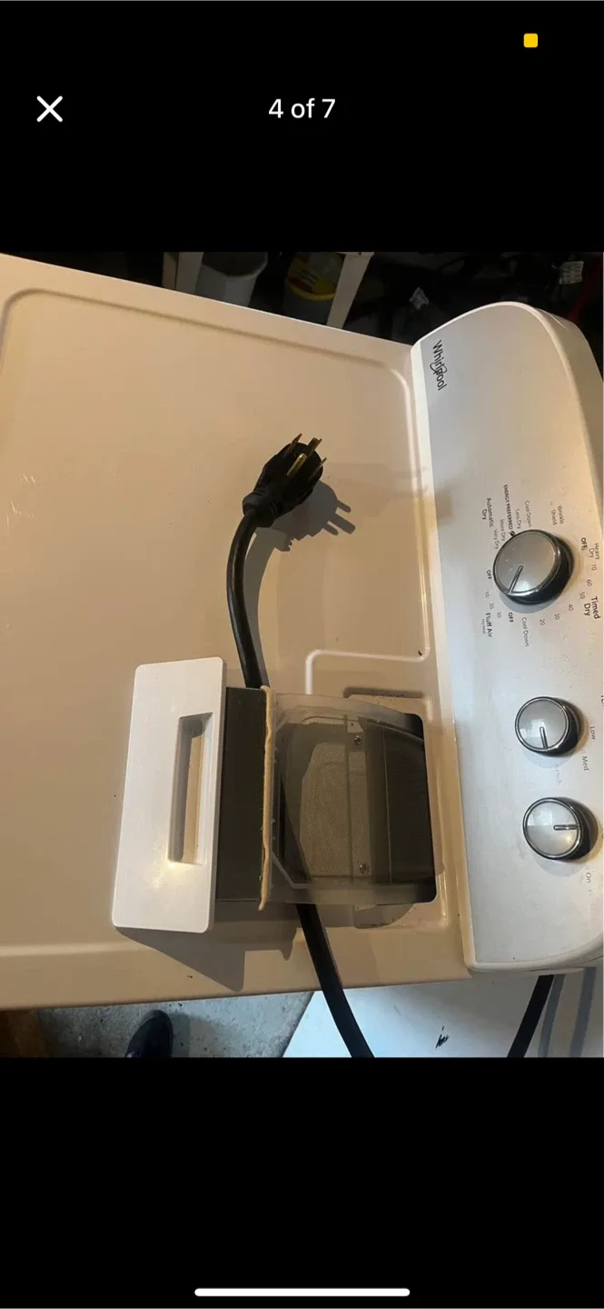Whirlpool Electric Dryer - White image indicator(4)