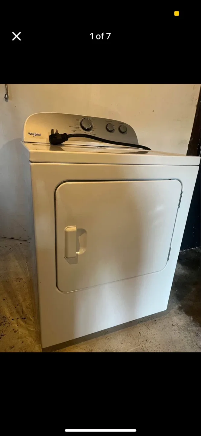 Whirlpool Electric Dryer - White image indicator(2)