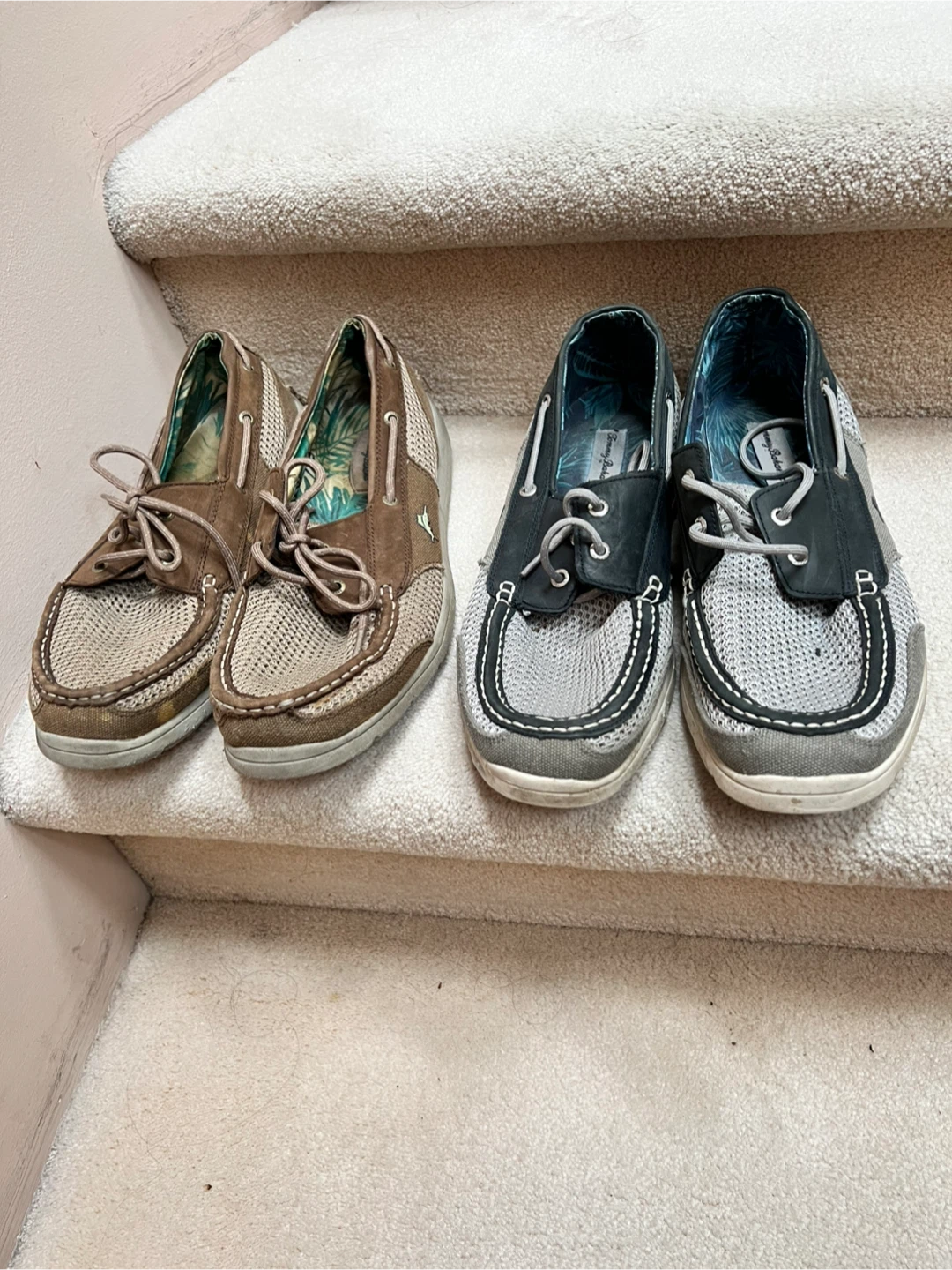 Two pairs of Tommy Bahamas size 11 Shoes, $40 each