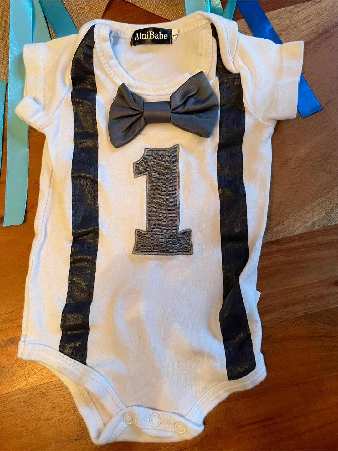 1st Birthday Onesie and High Chair Decor image indicator(2)