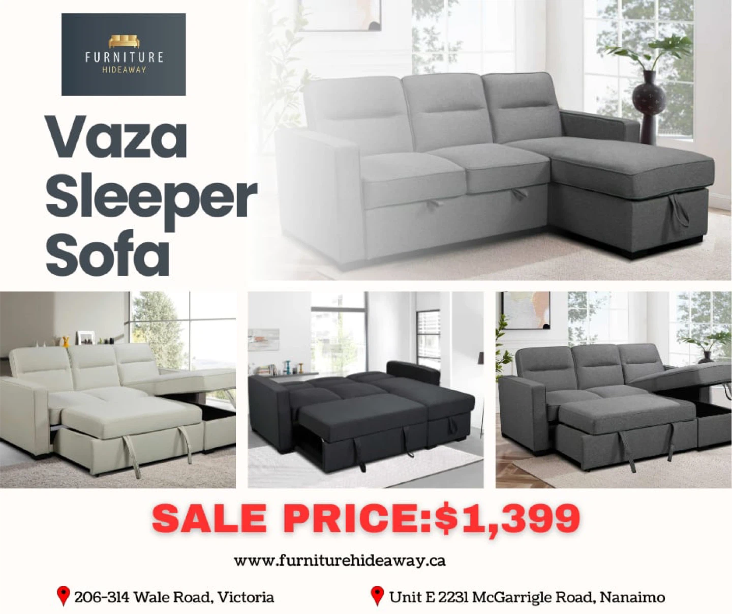 SOFA BED for Airbnb & Small Apartments 🛋️🛋️🛋️