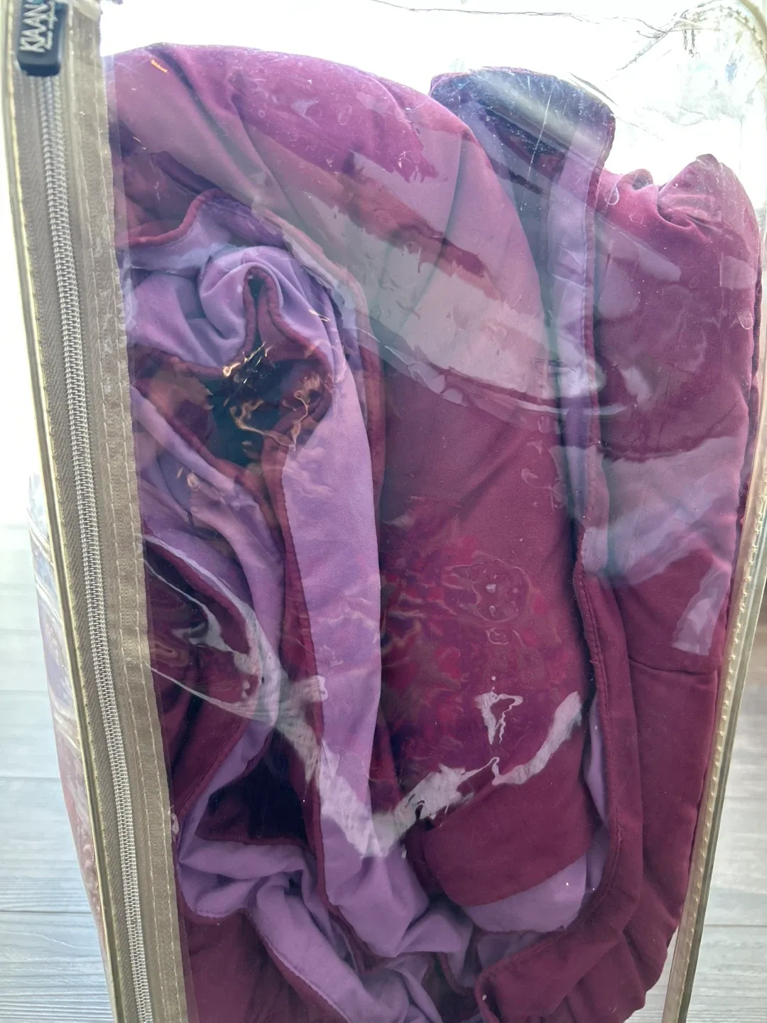 KIANA Purple/Lavender 3 piece Comforter Set image indicator(4)