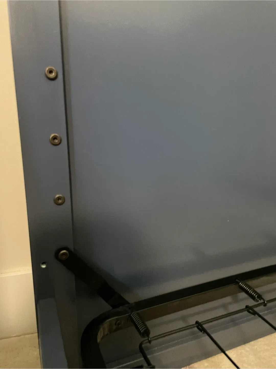 Baby Relax Miles 3 in 1 Navy Blue Convertible Crib w/mattress image indicator(3)