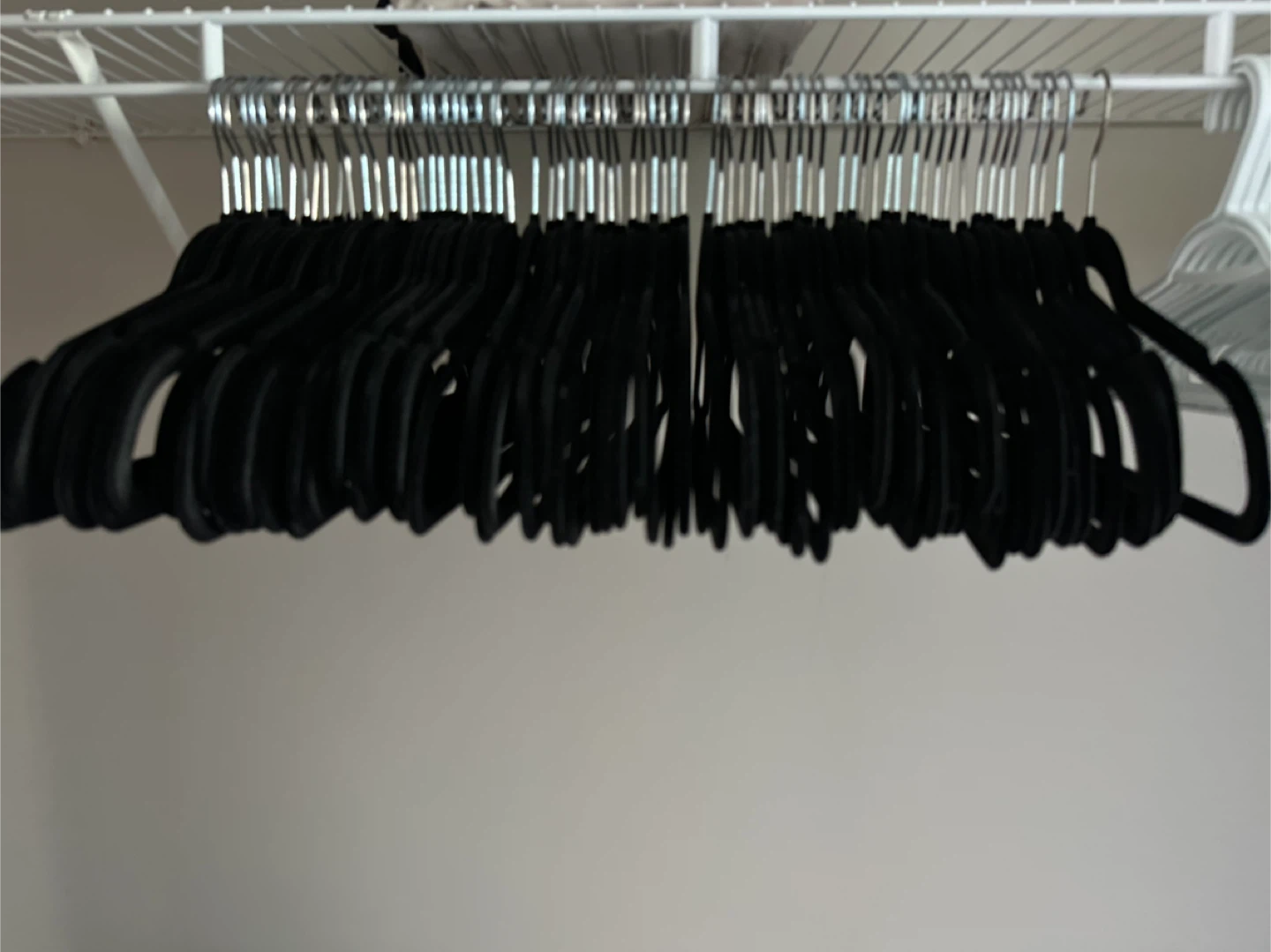 Black Velvet Clothes Hangers