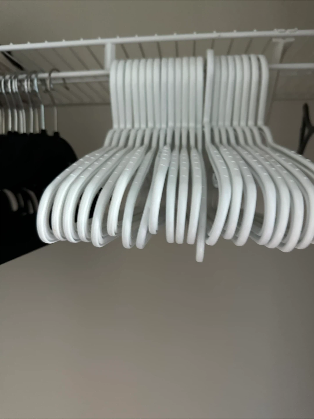 White Clothes Hangers