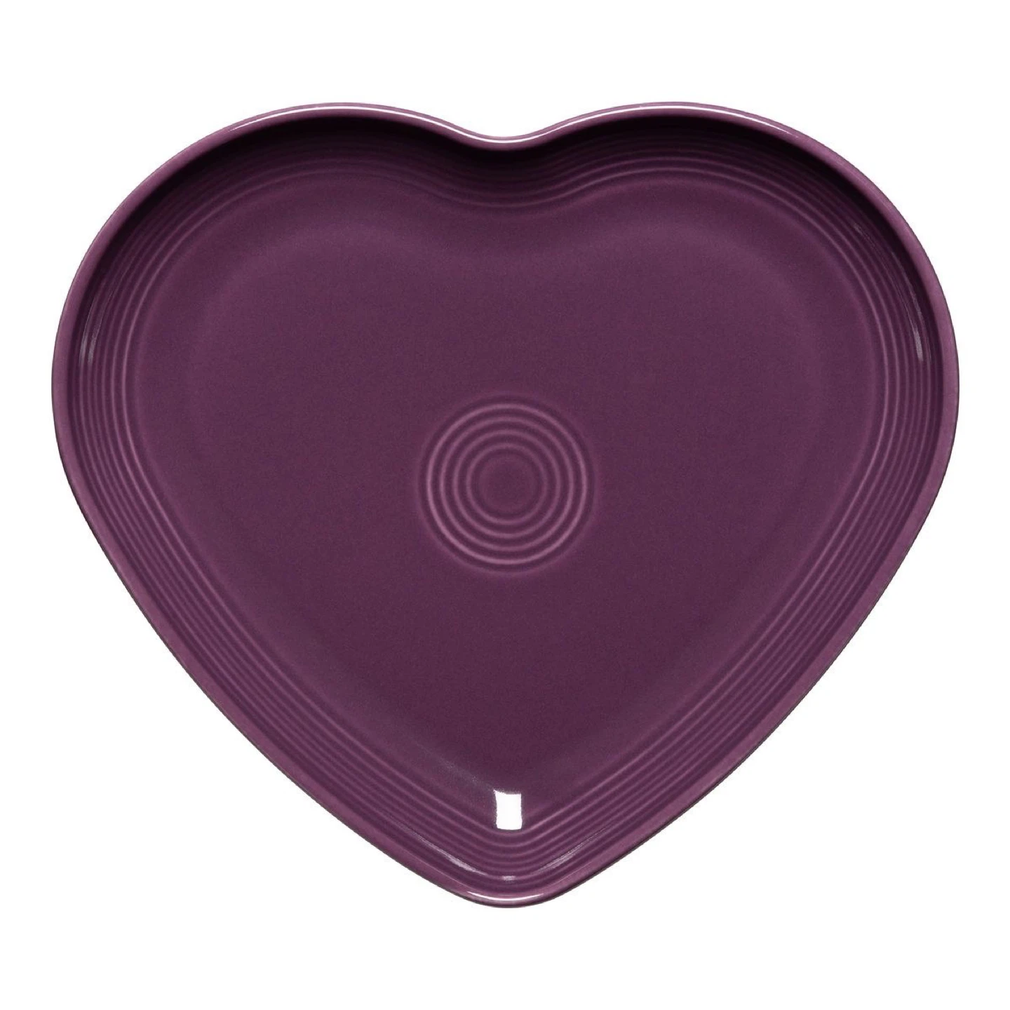 Fiesta Heart Dish - Plum