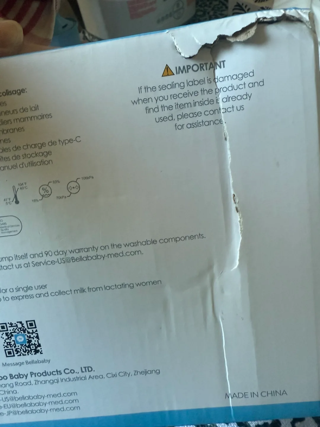 Brand new Bellababy BLA8039 Electric Breast Pump - 2 Pumps image indicator(3)