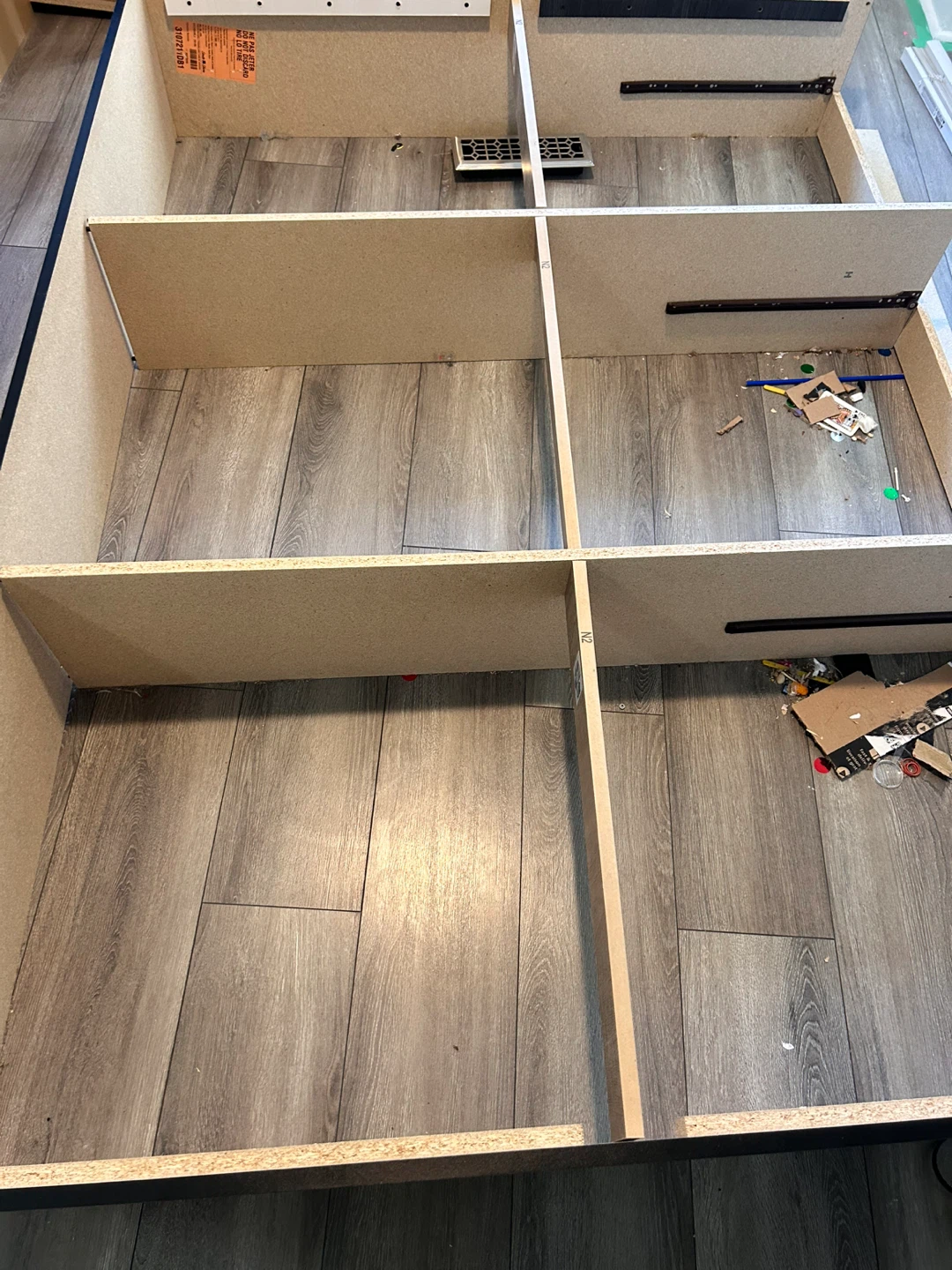 Queen Size Mattress and Bed Frame with Drawers - photo 5