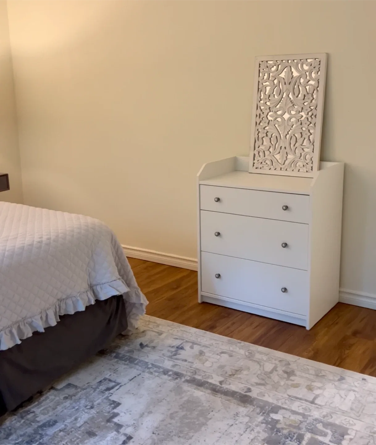 IKEA Hauga 3-Drawer Chest - White image indicator(3)