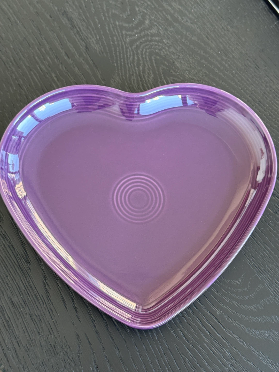 Fiesta Heart Dish - Plum - photo 2