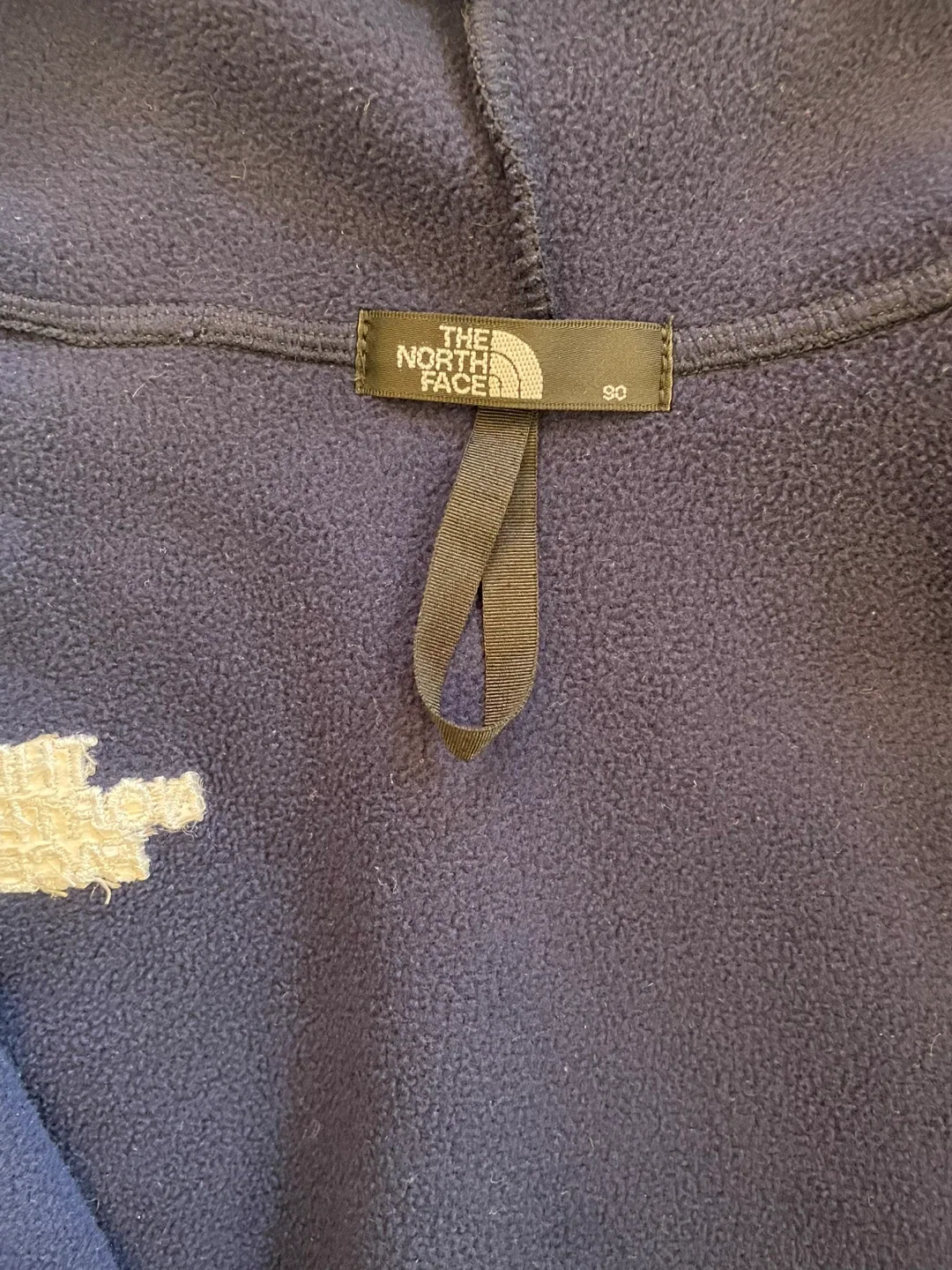 The North Face Blue Fleece Hoodie - Size 90(2T) image indicator(3)