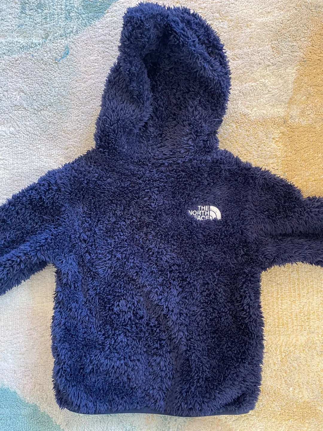 The North Face Blue Fleece Hoodie - Size 90(2T) image indicator(2)
