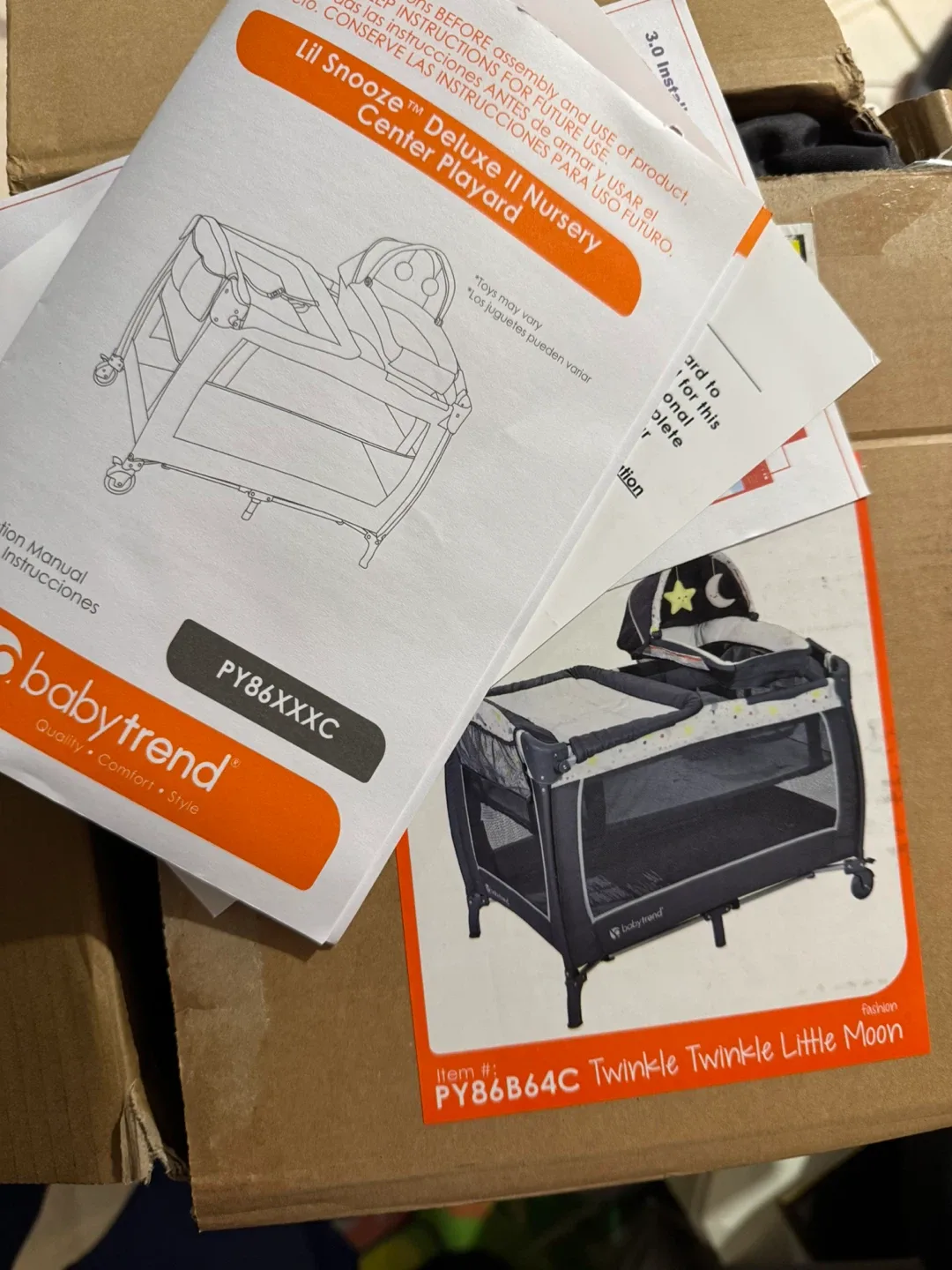 Baby Trend Lil Snooze Deluxe II Nursery Center Playard thumbnail