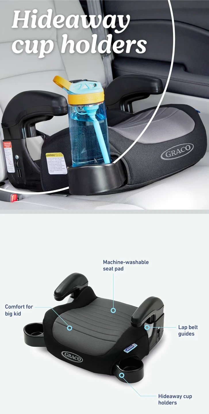 Graco TurboBooster 2.0 Backless Booster Seat