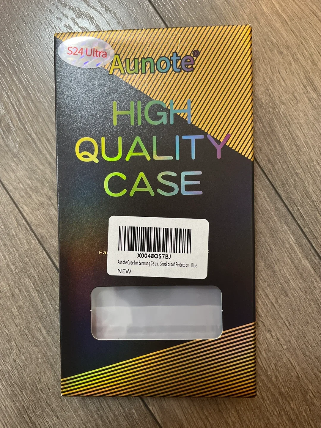 New Aunote S24 Ultra Shockproof Case - Blue thumbnail