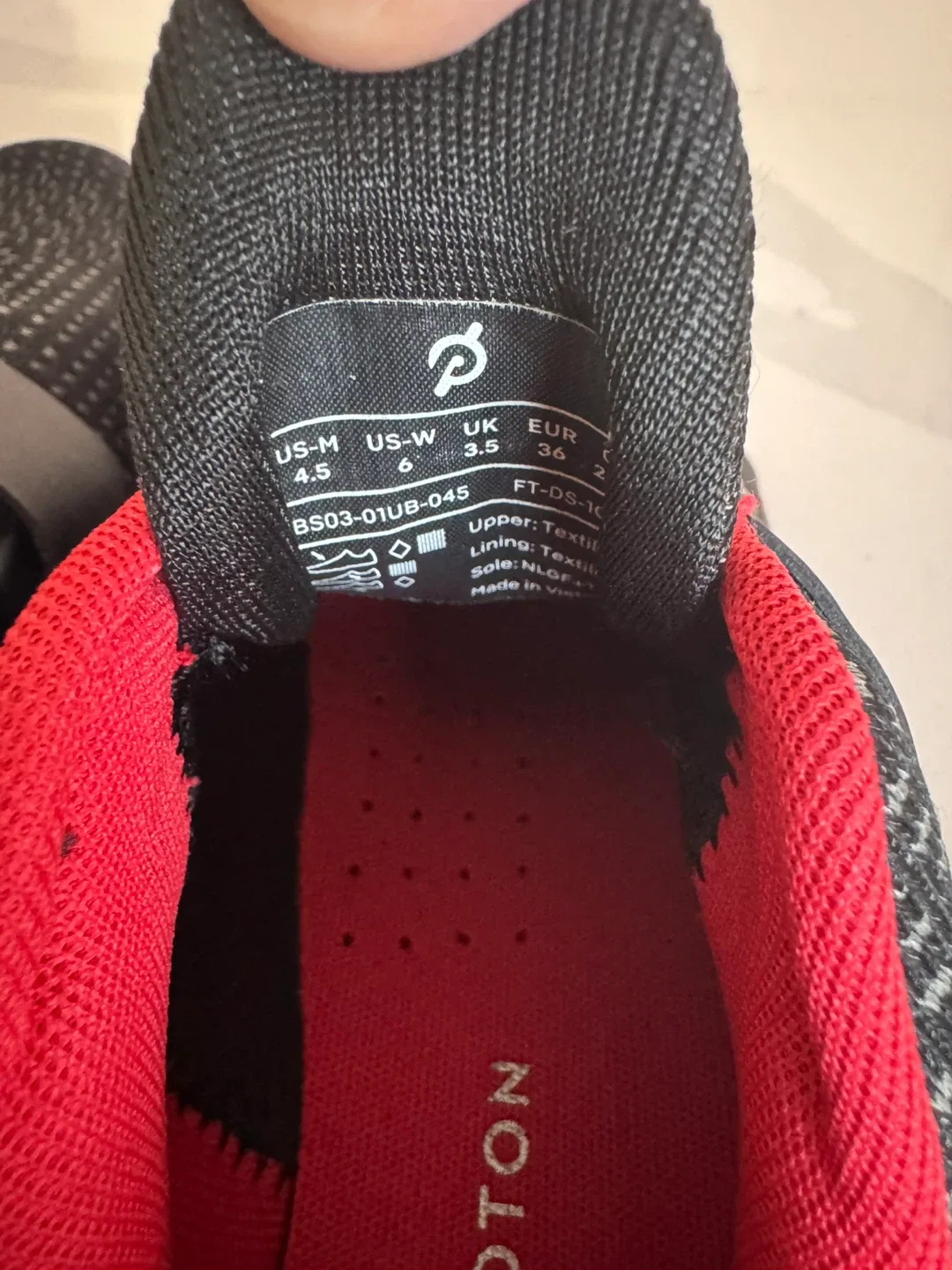 Like New Peloton Alto Cycling Shoes 4.5M/6W image indicator(4)