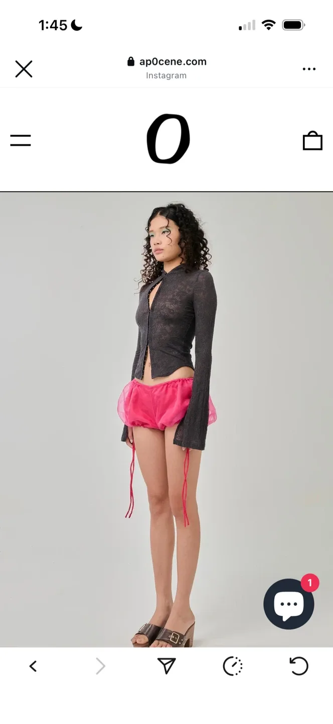 GhostBoy Felicity Lace Top - Size Small image indicator(3)