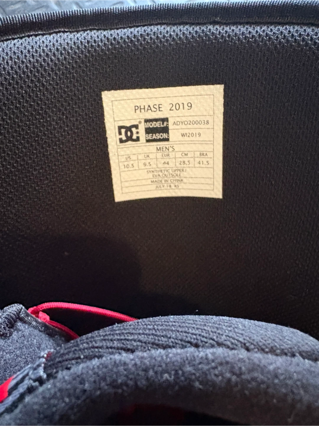DC Phase 2019 Men's Snowboard Boots - Size 10.5 - photo 4