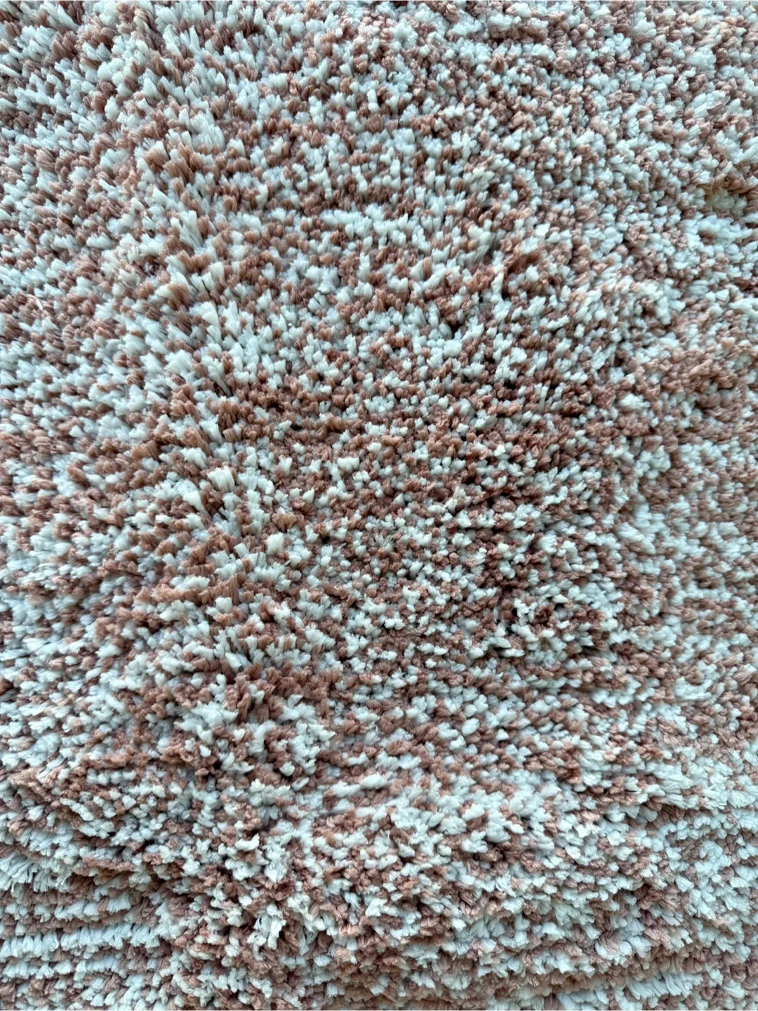 Pink & White Shag Rug image indicator(3)