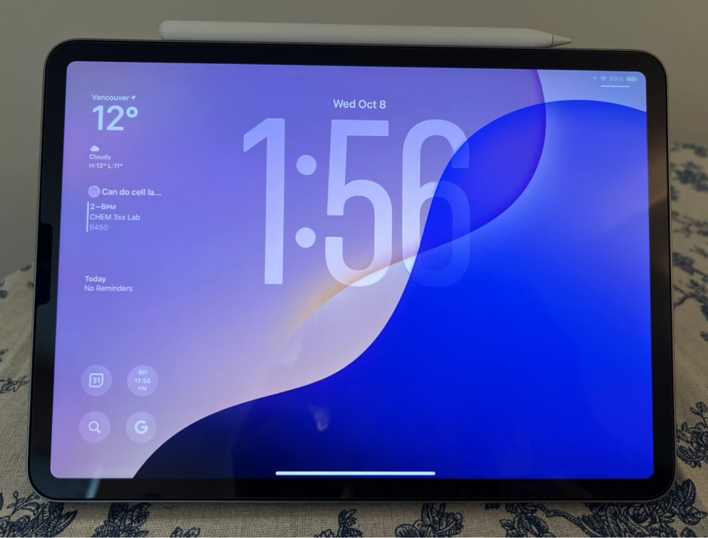 11” Apple iPad Pro (4th Generation) + apple pencil + cover