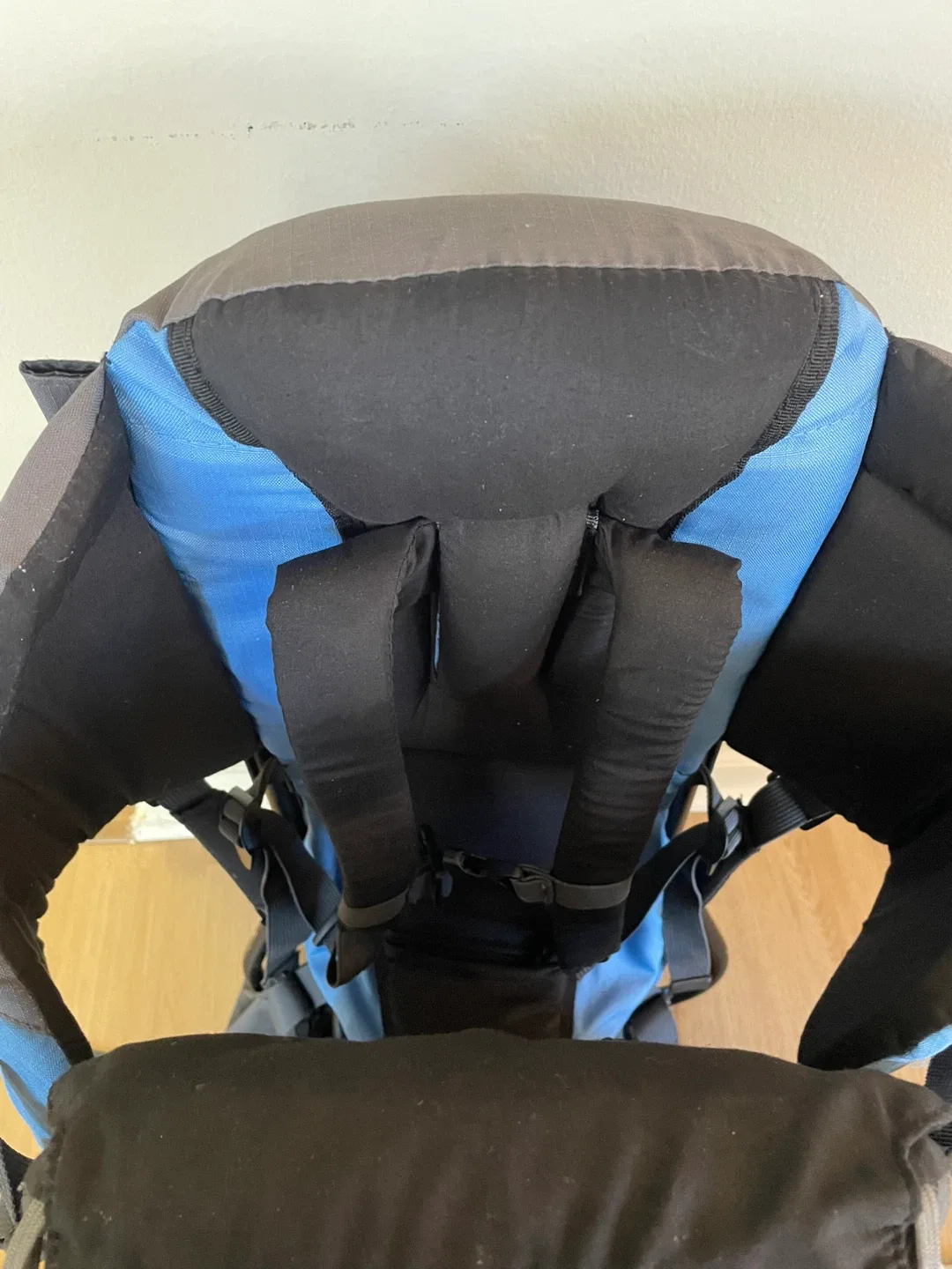 Clevr Baby Backpack Carrier Blue/Gray image indicator(4)