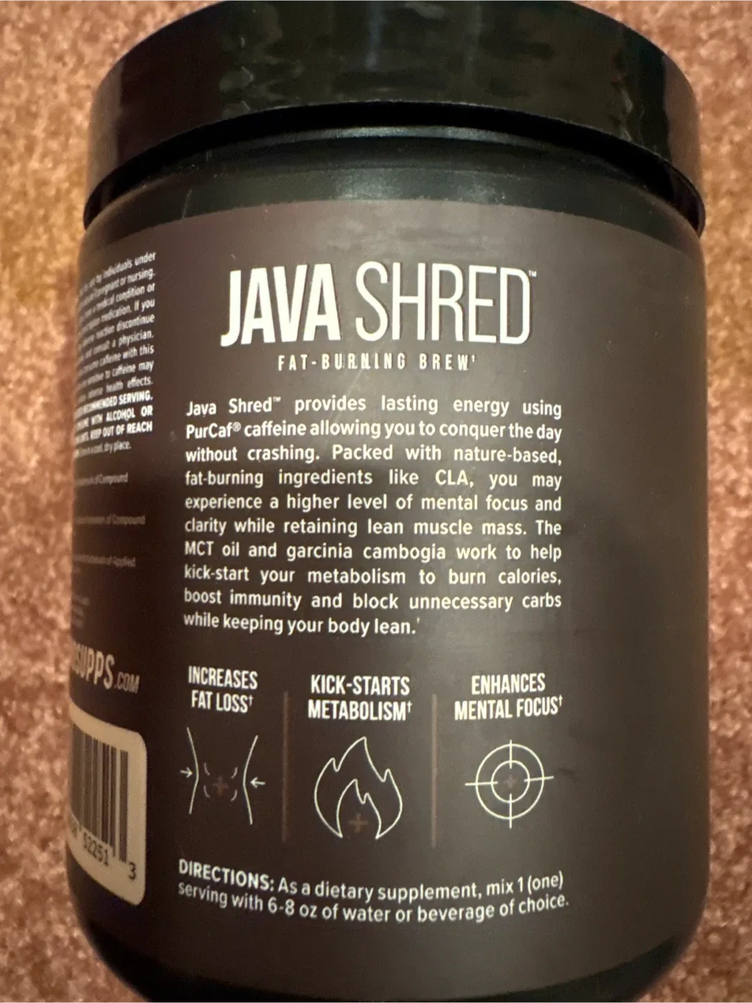Inno Supps Java Shred Fat-Burning Brew image indicator(3)