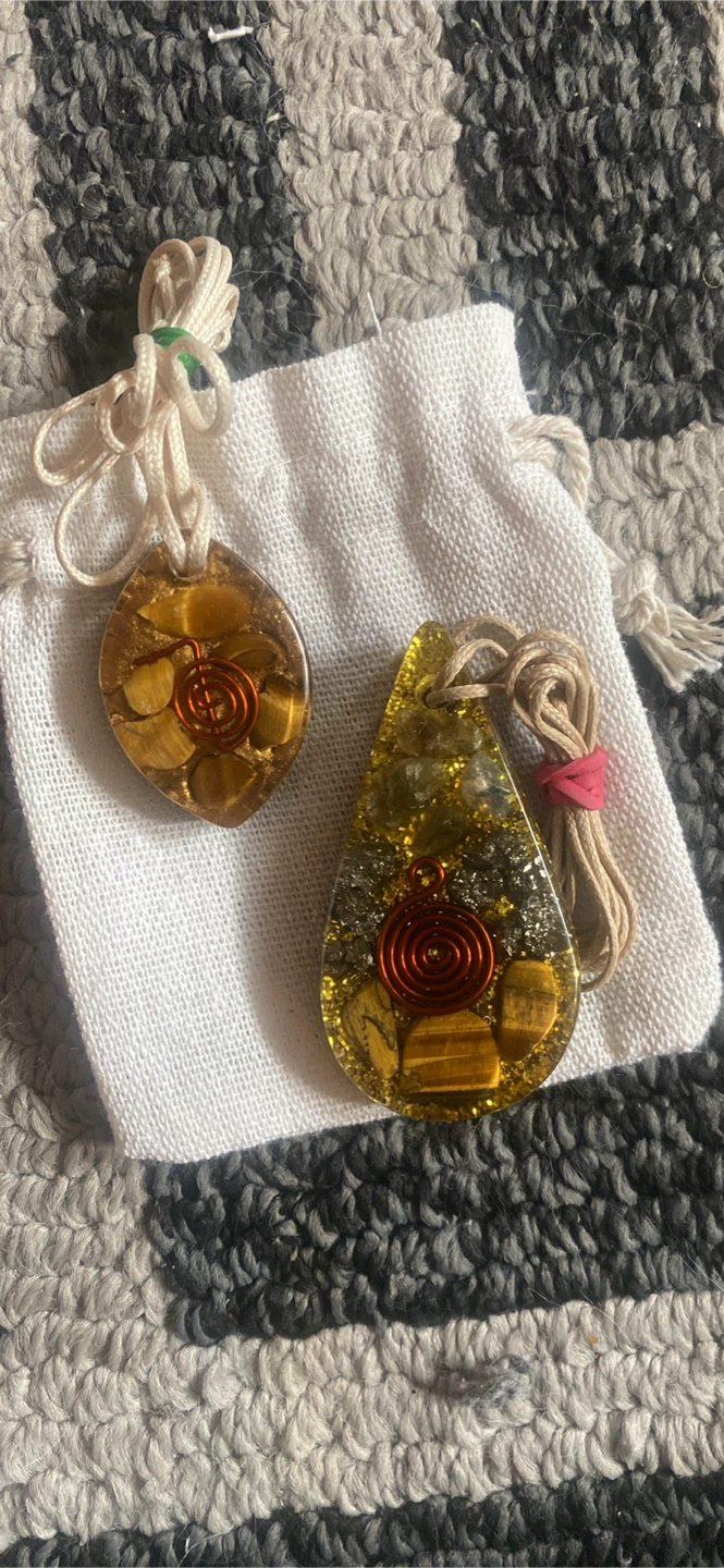 Orgone Pendants - Set of 2