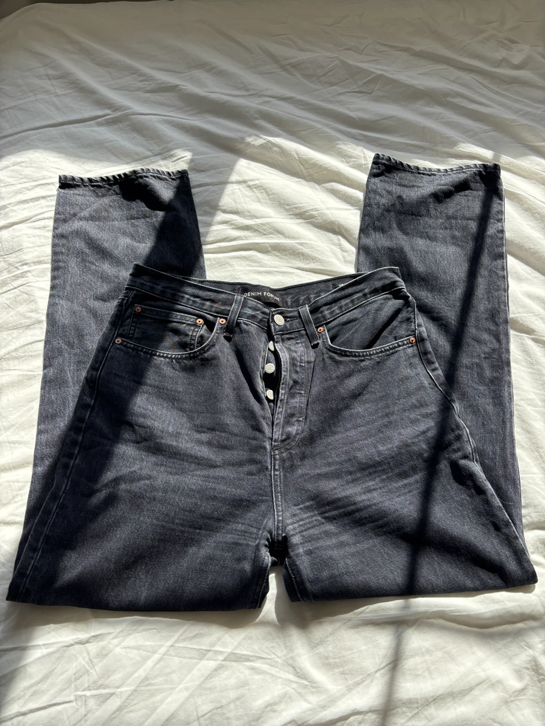 Denim Forum The Joni High Rise Loose Jeans
