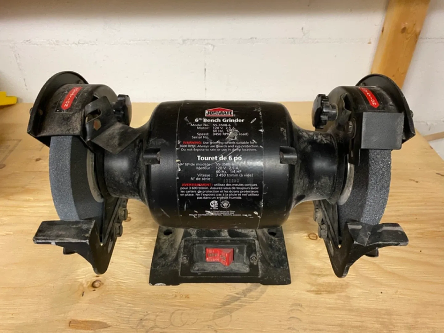 Jobmate 6" Bench Grinder thumbnail
